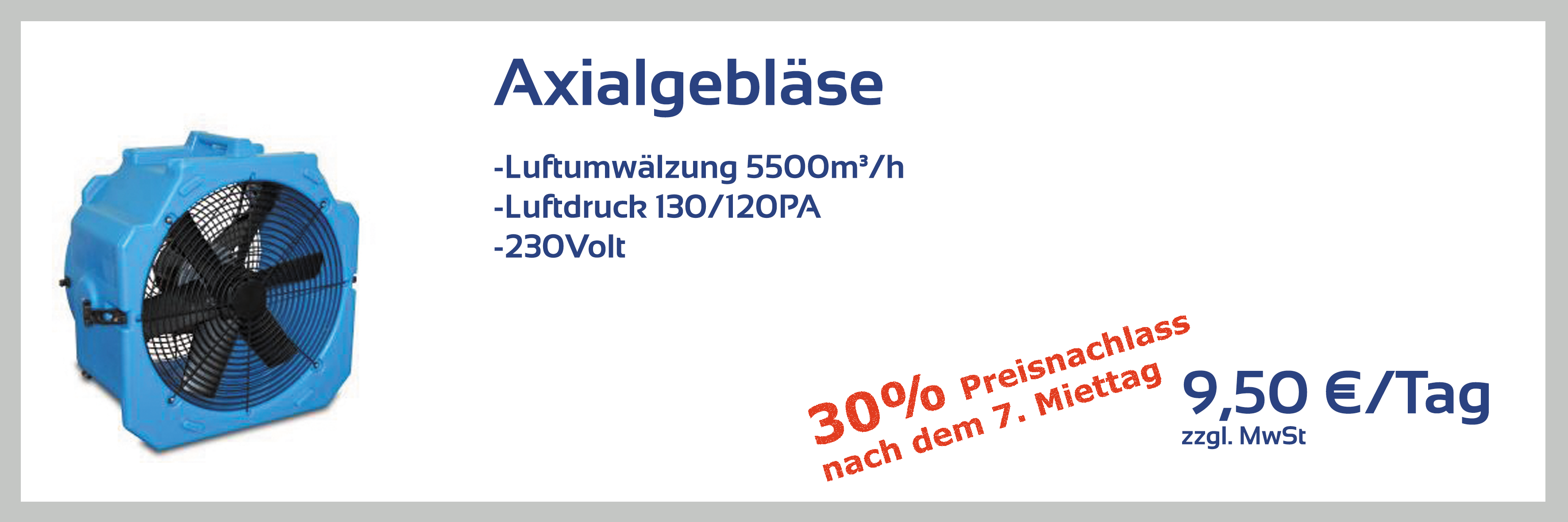 Axialgebläse